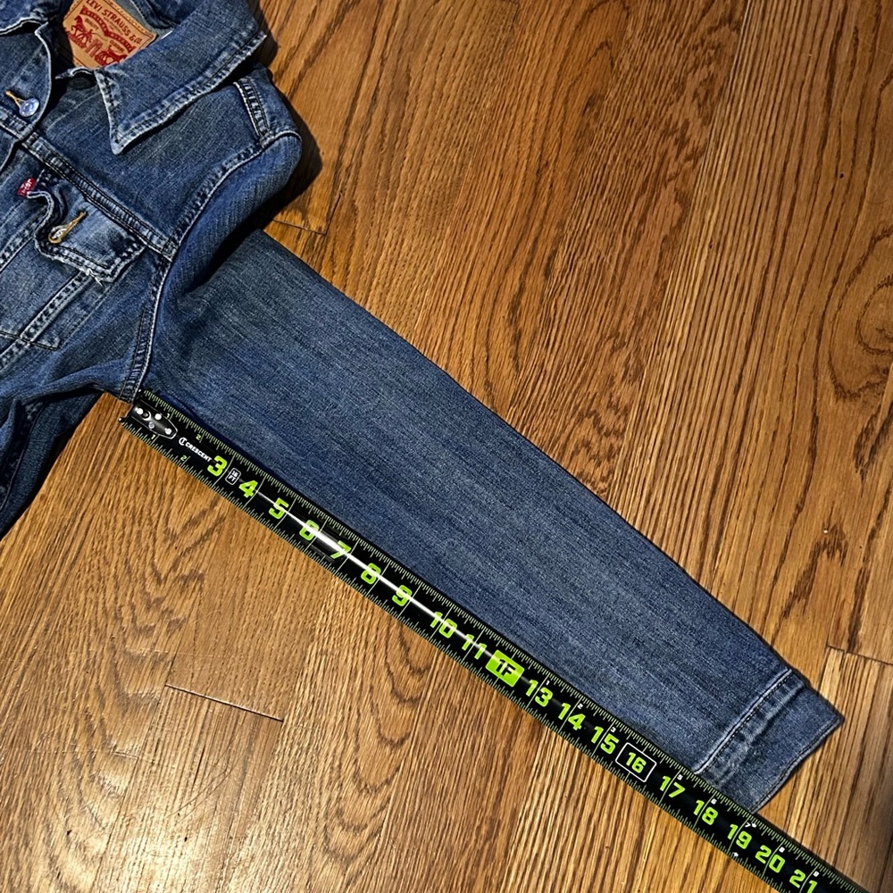 Levi's Dark Blue Denim Jacket - Picture 8 of 12